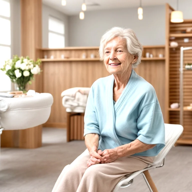 Spacious recovery room with natural light at CareOResort