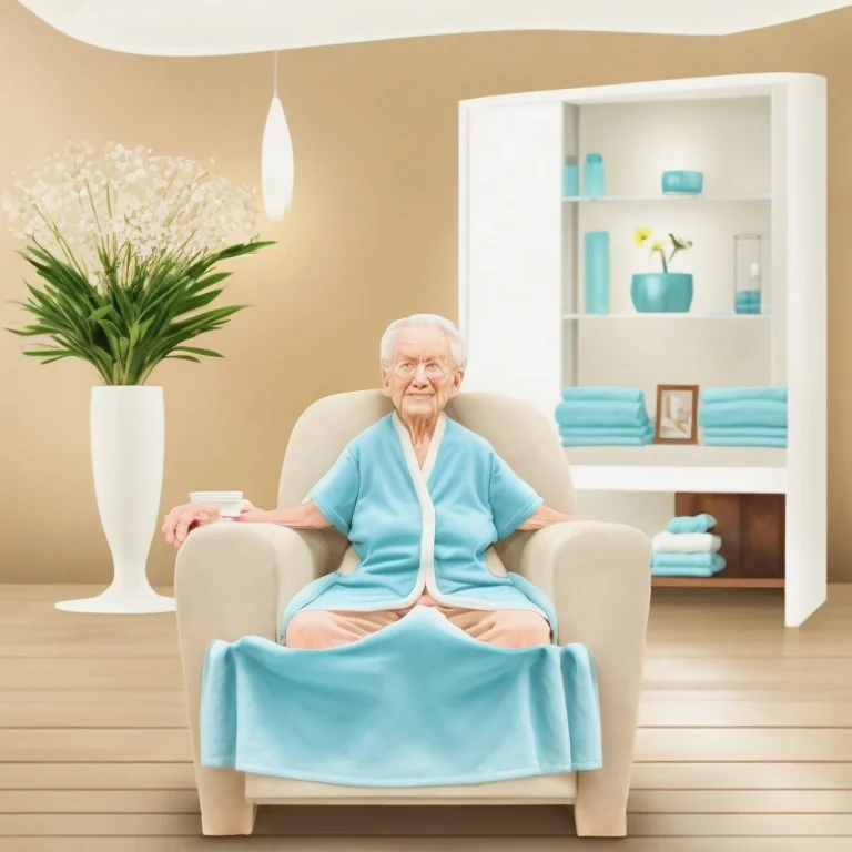 Senior smiling while enjoying hydrotherapy session